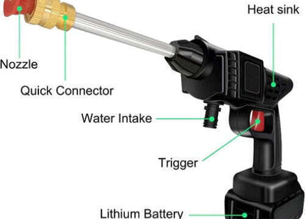 Πλυστικό μπαταρίας 48V 2x12Ah με πίεση 25bar