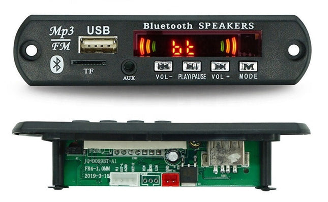 Audio module αυτοκινήτου JQ-D098BT με USB TF AUX και Bluetooth