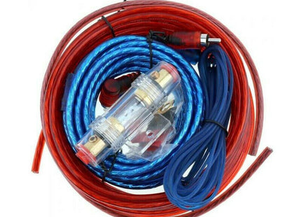 Καλώδια car audio MJ-8 με ασφαλειοθήκη και RCA