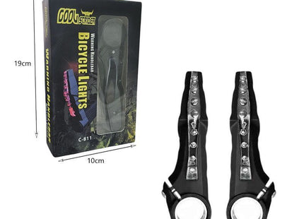 Cool Strider C-811 σετ αδιάβροχα φωτάκια ποδηλάτου με συσκευασία