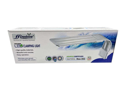 Συσκευασία Deebow LED Clamping Light Dee-302 για ενυδρείο 13W