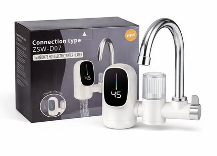 ZSW-D07 Ταχυθερμαντήρας Κουζίνας 3kW με Ψηφιακή Ένδειξη