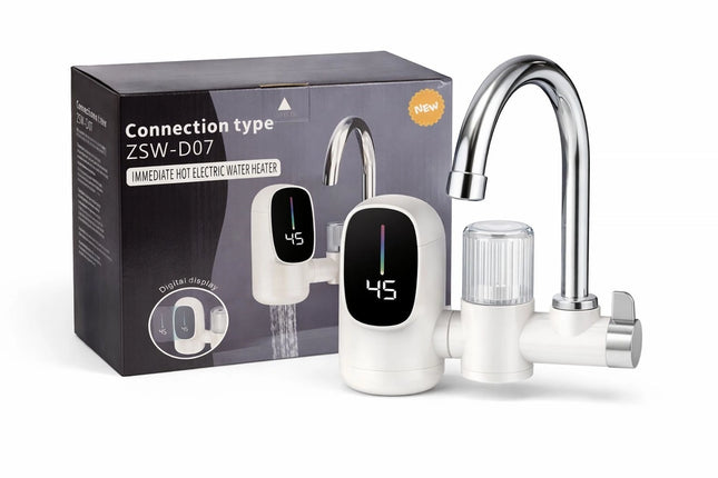 ZSW-D07 Ταχυθερμαντήρας Κουζίνας 3kW με Ψηφιακή Ένδειξη