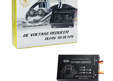 EJC μετατροπέας τάσης αυτοκινήτου DC 24V σε DC 12V 40A