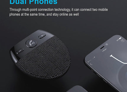 Andowl Q-DH02 Bluetooth speakerphone με multipoint σύνδεση δύο κινητών