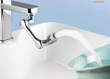 Προέκταση βρύσης με πολυκατευθυντική περιστρεφόμενη άρθρωση σε νεροχύτη