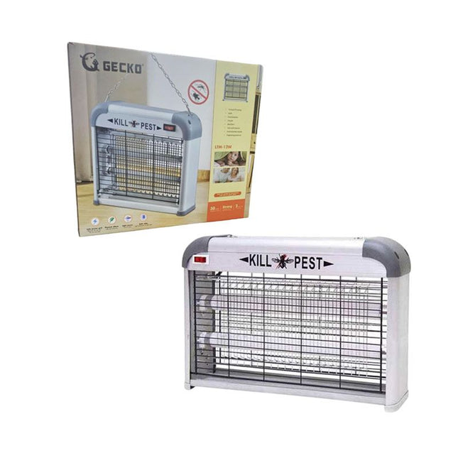 GECKO ηλεκτρική εντομοπαγίδα UV Pest Killer 12W με συσκευασία