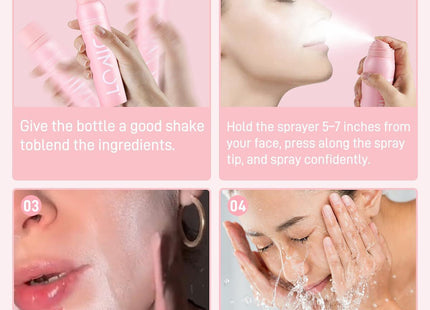 Οδηγίες εφαρμογής Hair Identifier Spray πριν τη χρήση ξυραφιού προσώπου