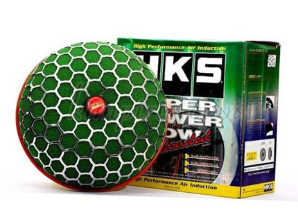 Πράσινη φιλτροχοάνη HKS Super Power Flow Reloaded με κυψελωτό πλέγμα