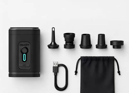 Ηλεκτρική τρόμπα JG819 με ακροφύσια καλώδιο USB και θήκη