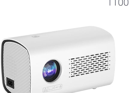 Joleritc T100 mini projector λευκό πλάγια όψη
