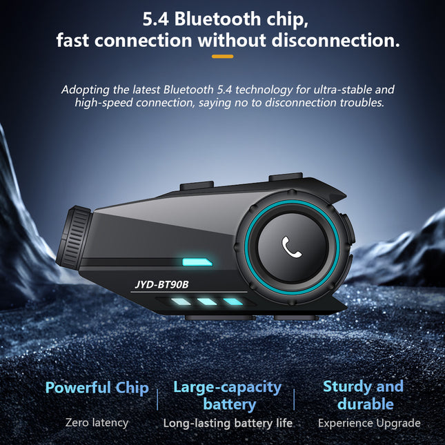Ενδοεπικοινωνία κράνους JYD-BT90B με αναφορά σε Bluetooth 5.4