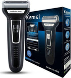 Kemei KM-6558 μαύρη επαναφορτιζόμενη ξυριστική μηχανή 3 σε 1 με συσκευασία