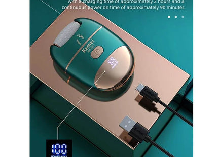 USB φόρτιση και ψηφιακή ένδειξη μπαταρίας Kemei KM-6865