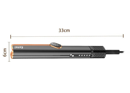 Διαστάσεις πρέσας μαλλιών Kemei KM-6910 33 επί 6 εκατοστά