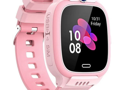 Ροζ παιδικό smartwatch 2G με κάμερα και υποδοχή SIM