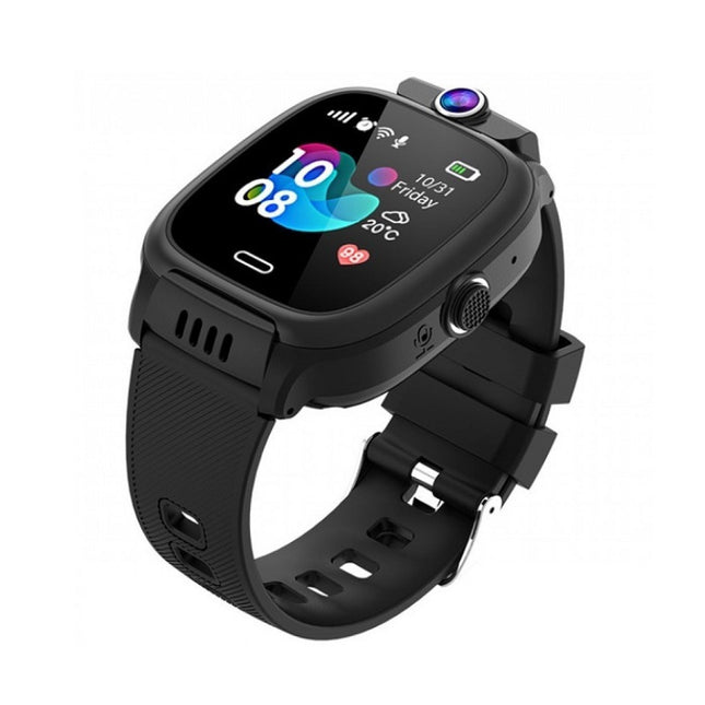 Παιδικό smartwatch 2G με GPS και κάμερα σε μαύρο χρώμα