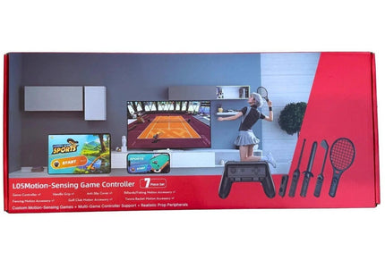 L05 motion sensing game controller σετ 7 τεμαχίων με αθλητικά αξεσουάρ