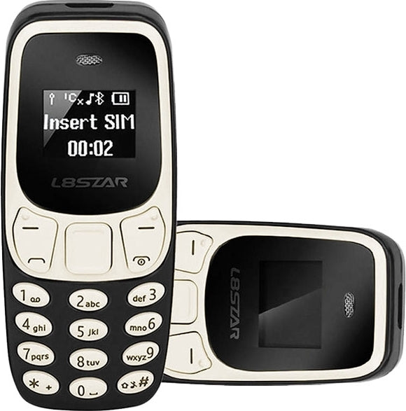 L8STAR BM10 mini κινητό τηλέφωνο μαύρο
