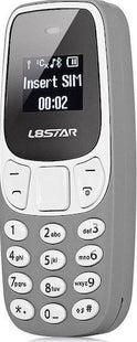 L8STAR BM10 Dual SIM mini κινητό τηλέφωνο γκρι