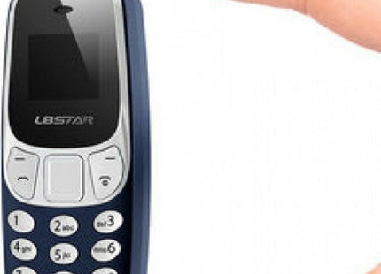 L8STAR BM10 mini κινητό τηλέφωνο μπλε σε μικρό μέγεθος