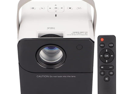 M800 LED projector με επάνω χειριστήρια ρύθμιση εστίασης και τηλεχειριστήριο