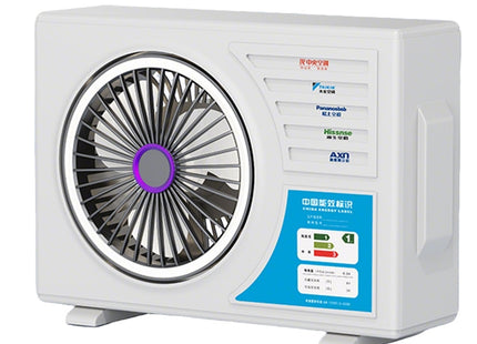 Ανεμιστήρας γραφείου τύπου mini air condition με LED φωτισμό