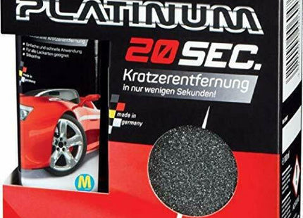 Συσκευασία Platinum 20 SEC αλοιφή για επιφανειακές γρατζουνιές αυτοκινήτου