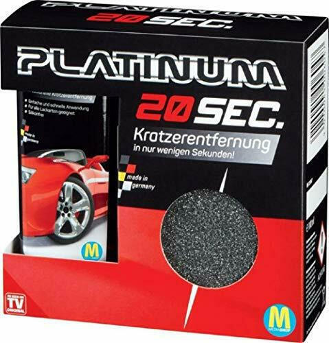 Συσκευασία Platinum 20 SEC αλοιφή για επιφανειακές γρατζουνιές αυτοκινήτου