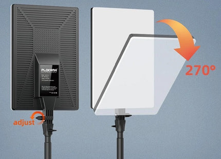 Plokama LIVE-P19 LED video light 75W με ρυθμιζόμενη γωνία 270 μοιρών