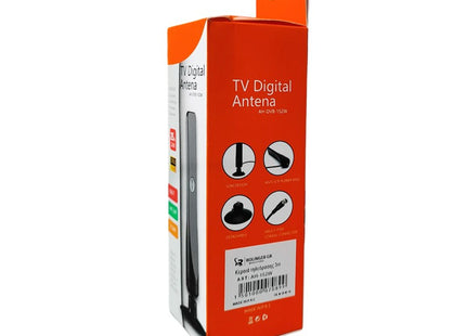 Πίσω όψη συσκευασίας Rolinger TV Digital Antenna AH-DVB-152W με χαρακτηριστικά