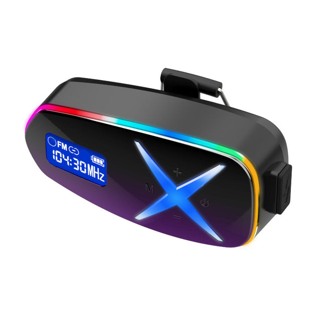 R.S K16 2X Bluetooth FM ενδοεπικοινωνία κράνους γκρι μαύρη