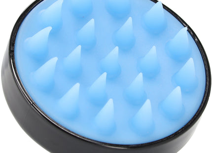Κοντινή εικόνα μπλε ακίδων Scalp Massager για απαλό μασάζ κεφαλής