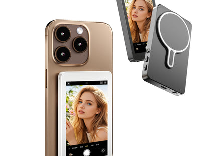 Snapsoul RK-X40L λευκή μαγνητική οθόνη selfie για κινητό