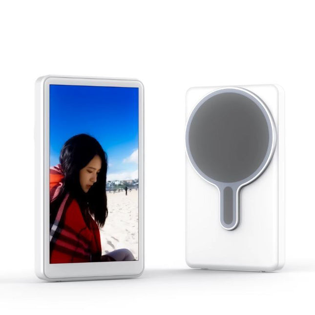 Snapsoul RK-X40L μαγνητική οθόνη selfie Bluetooth Zoom λευκή