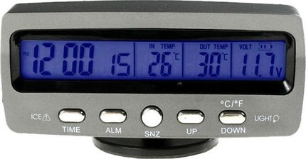 Ψηφιακή οθόνη VST-7045V με ώρα, εσωτερική και εξωτερική θερμοκρασία και ένδειξη τάσης 11,7V