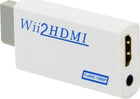 Λευκός μετατροπέας Wii2HDMI με έξοδο HDMI και θύρα ήχου 3.5mm