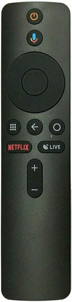 Μαύρο συμβατό τηλεχειριστήριο XMRM-006 για Xiaomi TV Box με πλήκτρα Netflix και Live