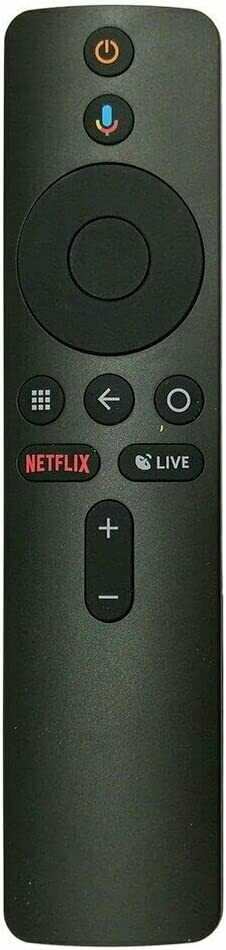 Μαύρο συμβατό τηλεχειριστήριο XMRM-006 για Xiaomi TV Box με πλήκτρα Netflix και Live