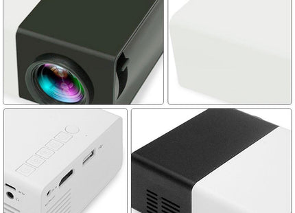 Θύρες και λεπτομέρειες του mini projector YG300 2025