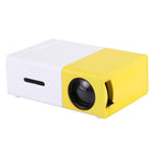 YG300 2025 mini projector κίτρινο και λευκό